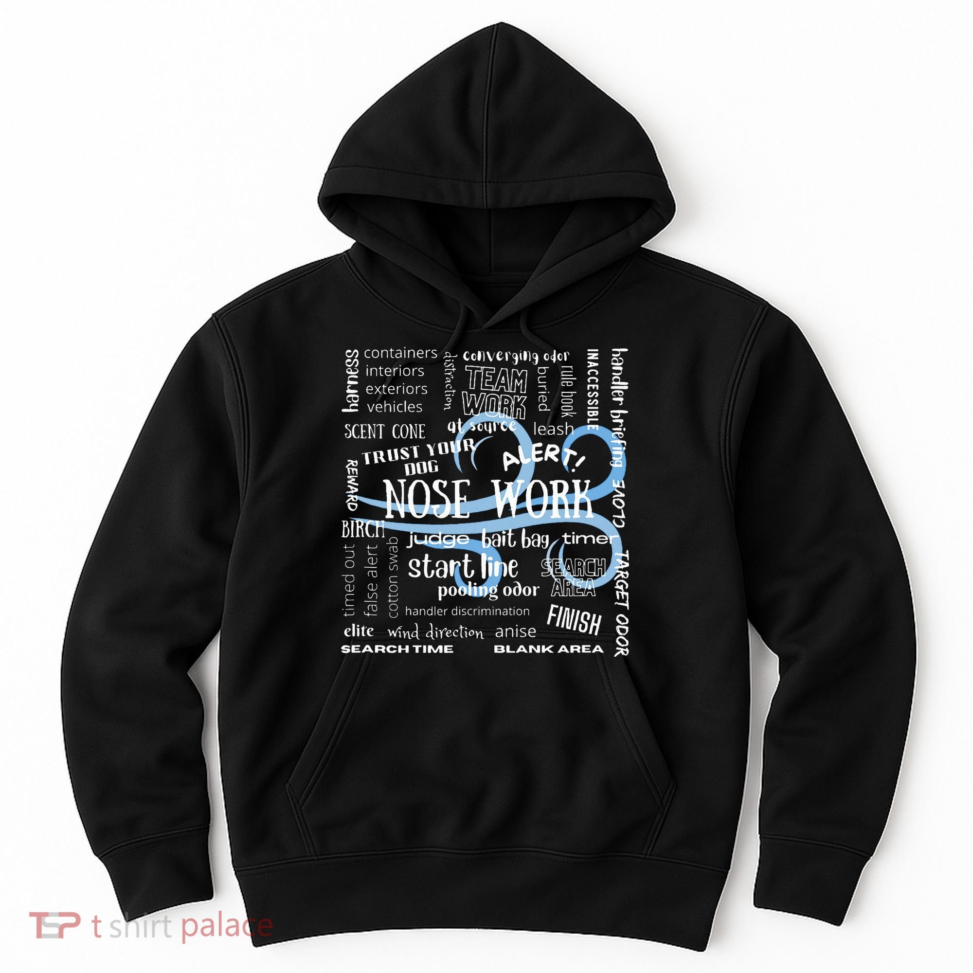 Canine Nosework Sniffer Dog Hoodie