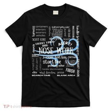 Canine Nosework Sniffer Dog T-Shirt