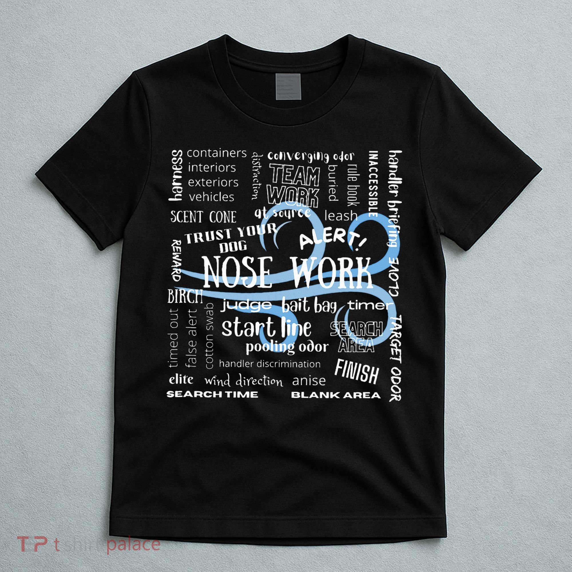 Canine Nosework Sniffer Dog T-Shirt