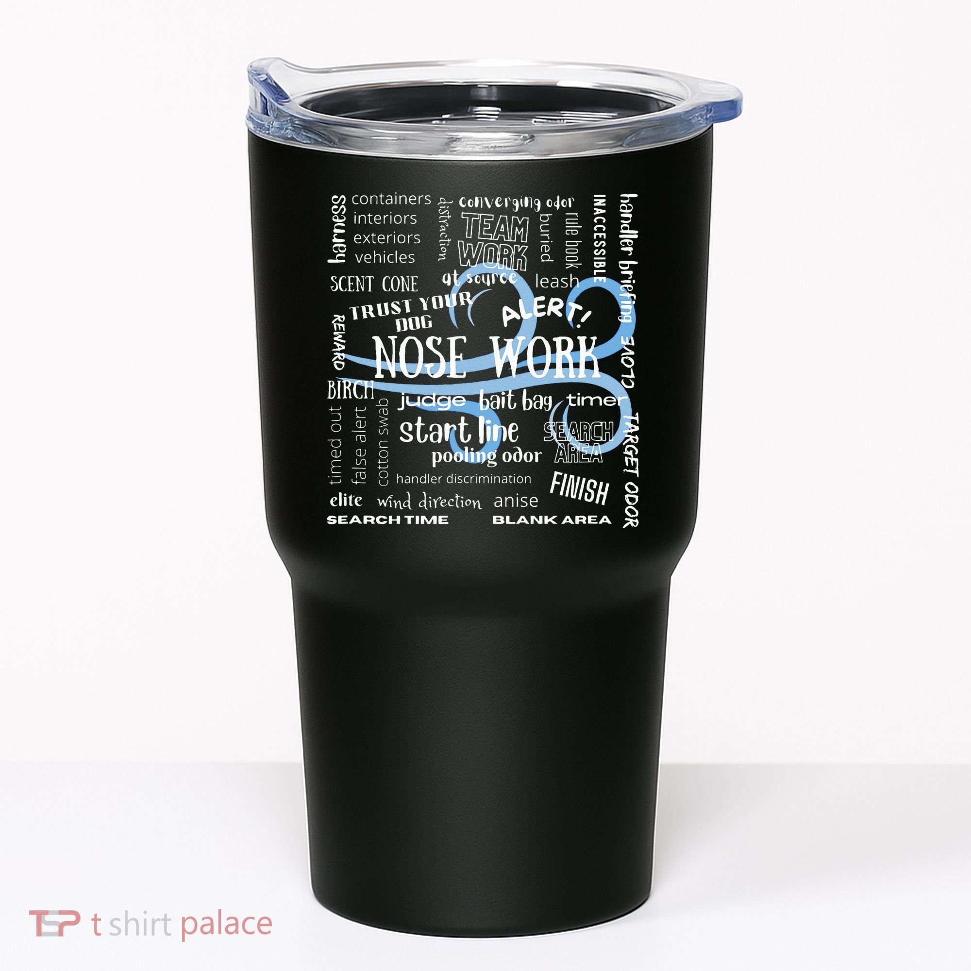 Canine Nosework Sniffer Dog Tumbler