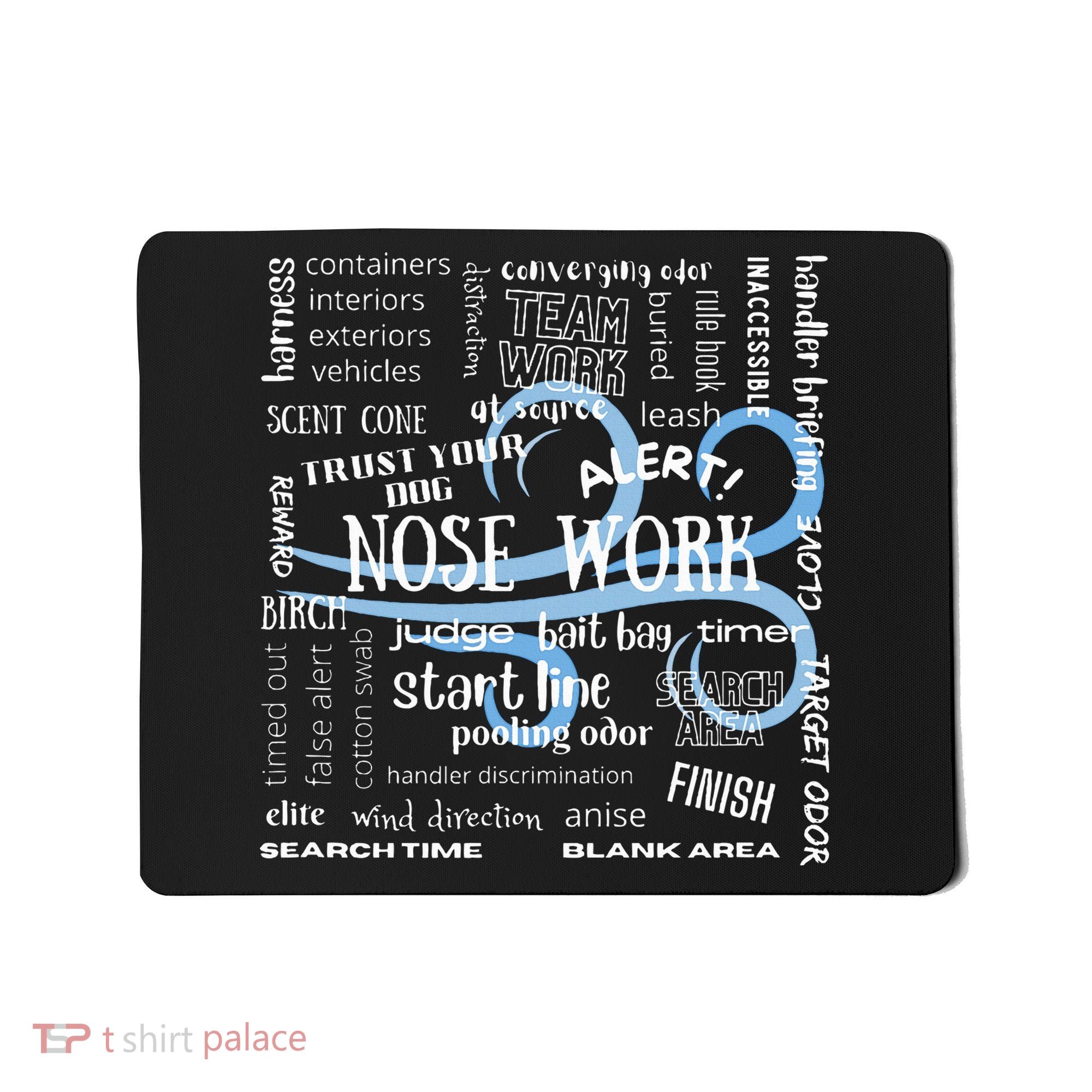 Canine Nosework Sniffer Dog Mousepad