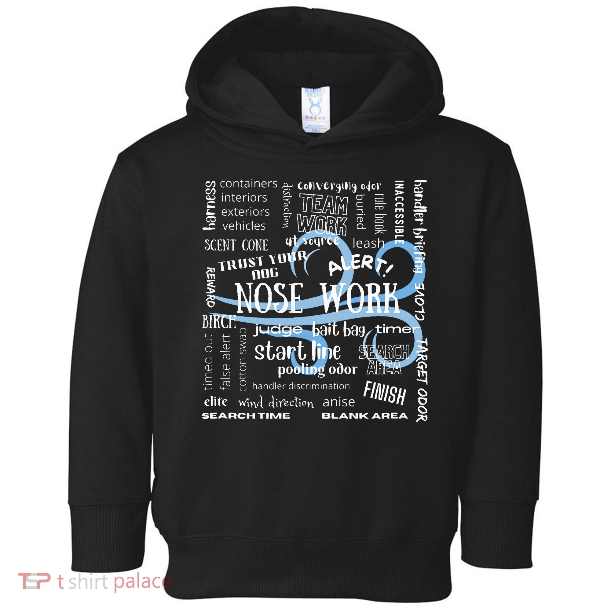 Canine Nosework Sniffer Dog Toddler Hoodie