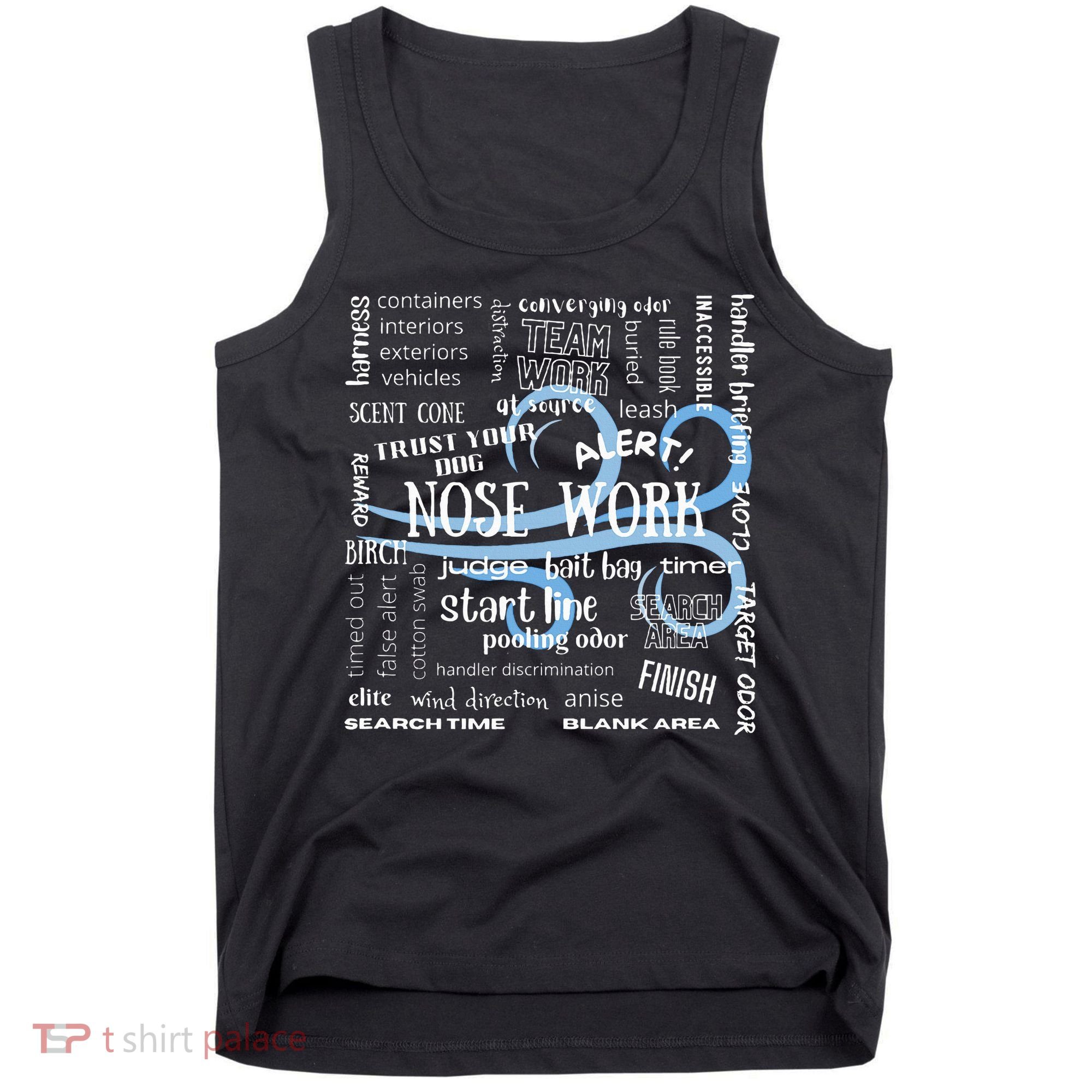 Canine Nosework Sniffer Dog Tank Top