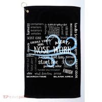 Canine Nosework Sniffer Dog Golf Towel thumb 0