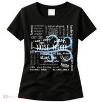 Canine Nosework Sniffer Dog Women's T-Shirt thumb 0