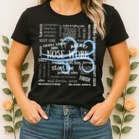 Canine Nosework Sniffer Dog Women's T-Shirt thumb 2