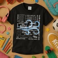 Canine Nosework Sniffer Dog Kids T-Shirt thumb 3