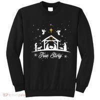 Christmas Nativity True Story Nativity Scene Gifts Sweatshirt thumb 0