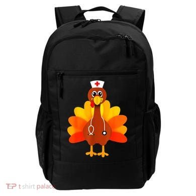 Cute Nurse Thanksgiving Turkey Backpack
