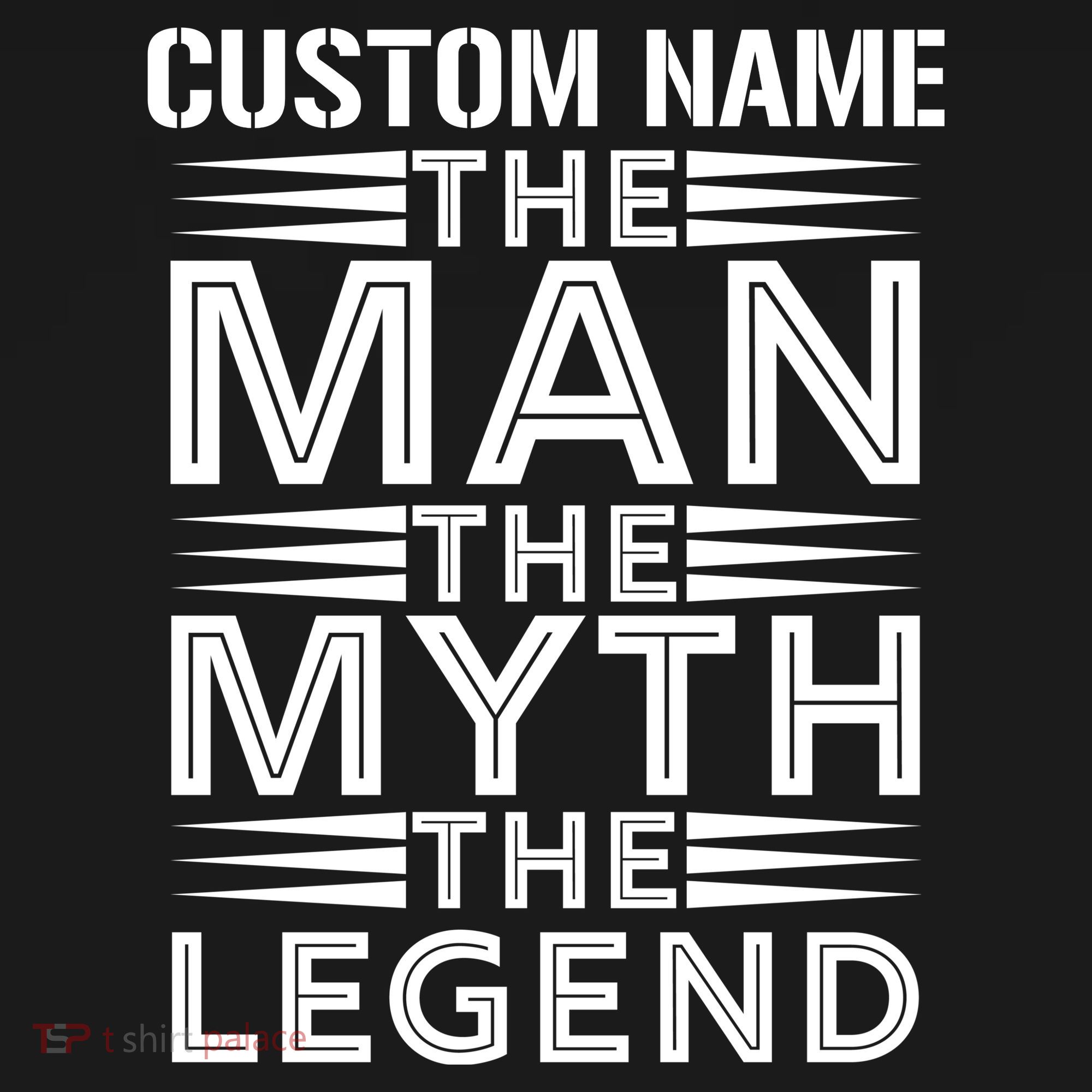 Custom Name The Man The Myth The Legend Backpack