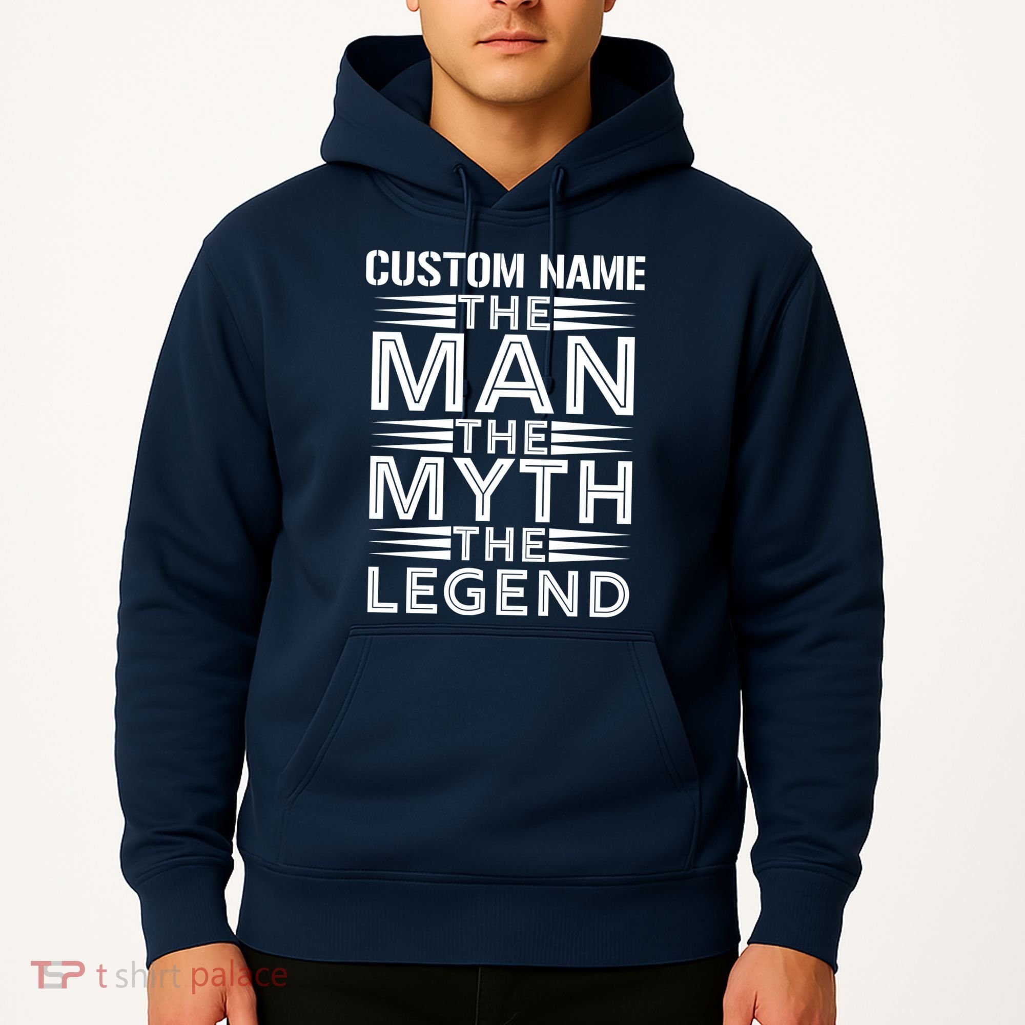 Custom Name The Man The Myth The Legend Hoodie