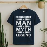 Custom Name The Man The Myth The Legend T-Shirt thumb 2