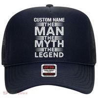 Custom Name The Man The Myth The Legend Hat thumb 0