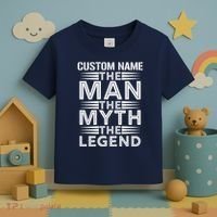 Custom Name The Man The Myth The Legend Toddler T-Shirt thumb 3