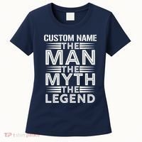 Custom Name The Man The Myth The Legend Women's T-Shirt thumb 0