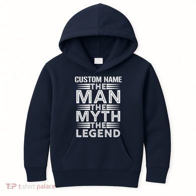 Custom Name The Man The Myth The Legend Kids Hoodie
