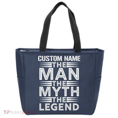 Custom Name The Man The Myth The Legend Tote Bag