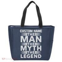 Custom Name The Man The Myth The Legend Tote Bag thumb 0