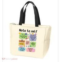 Counselor Note To Self Mental Health School Psychologist Tote Bag thumb 3