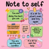Counselor Note To Self Mental Health School Psychologist Coaster thumb 2