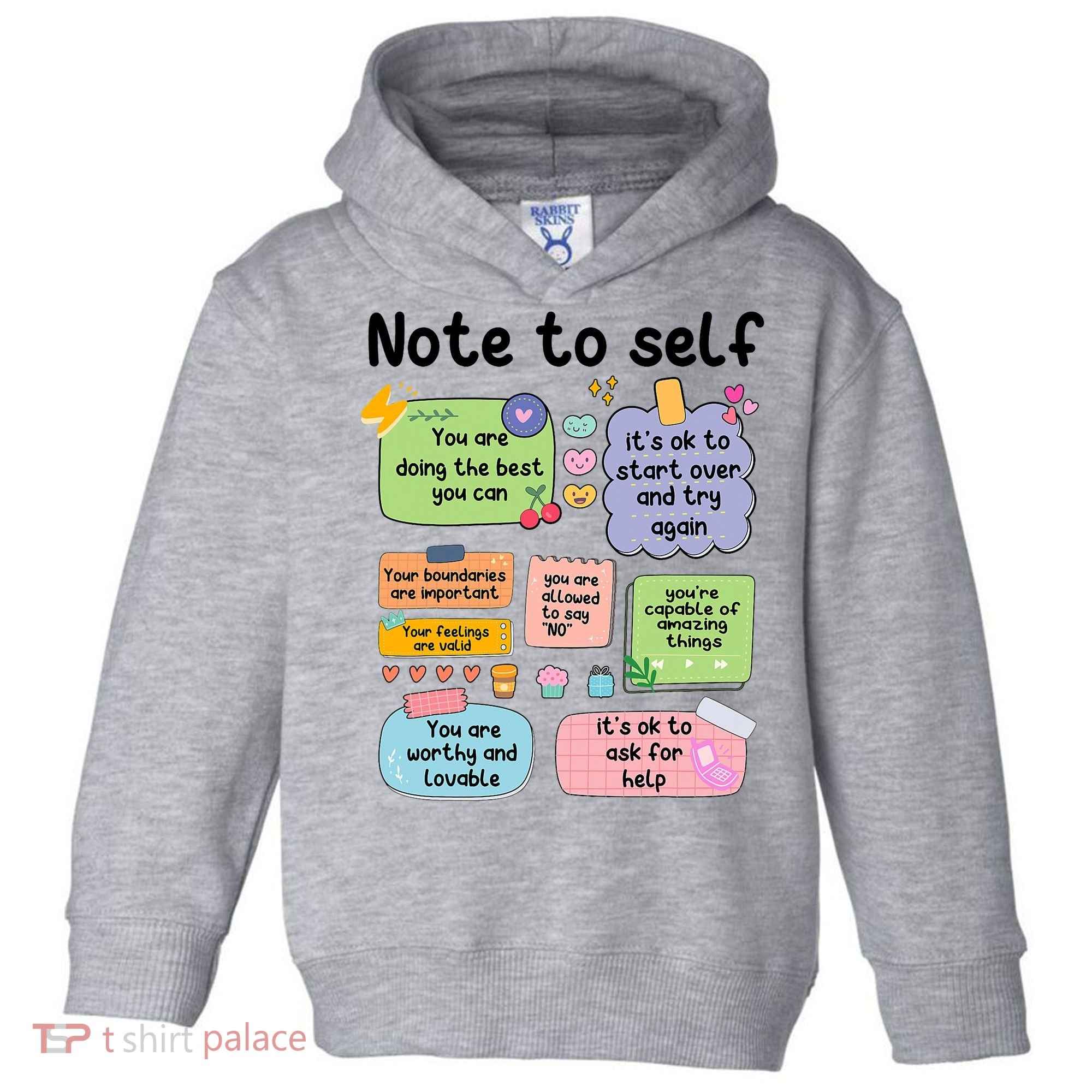 Counselor Note To Self Mental Health School Psychologist Toddler Hoodie