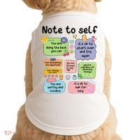 Counselor Note To Self Mental Health School Psychologist Doggie Tank thumb 0