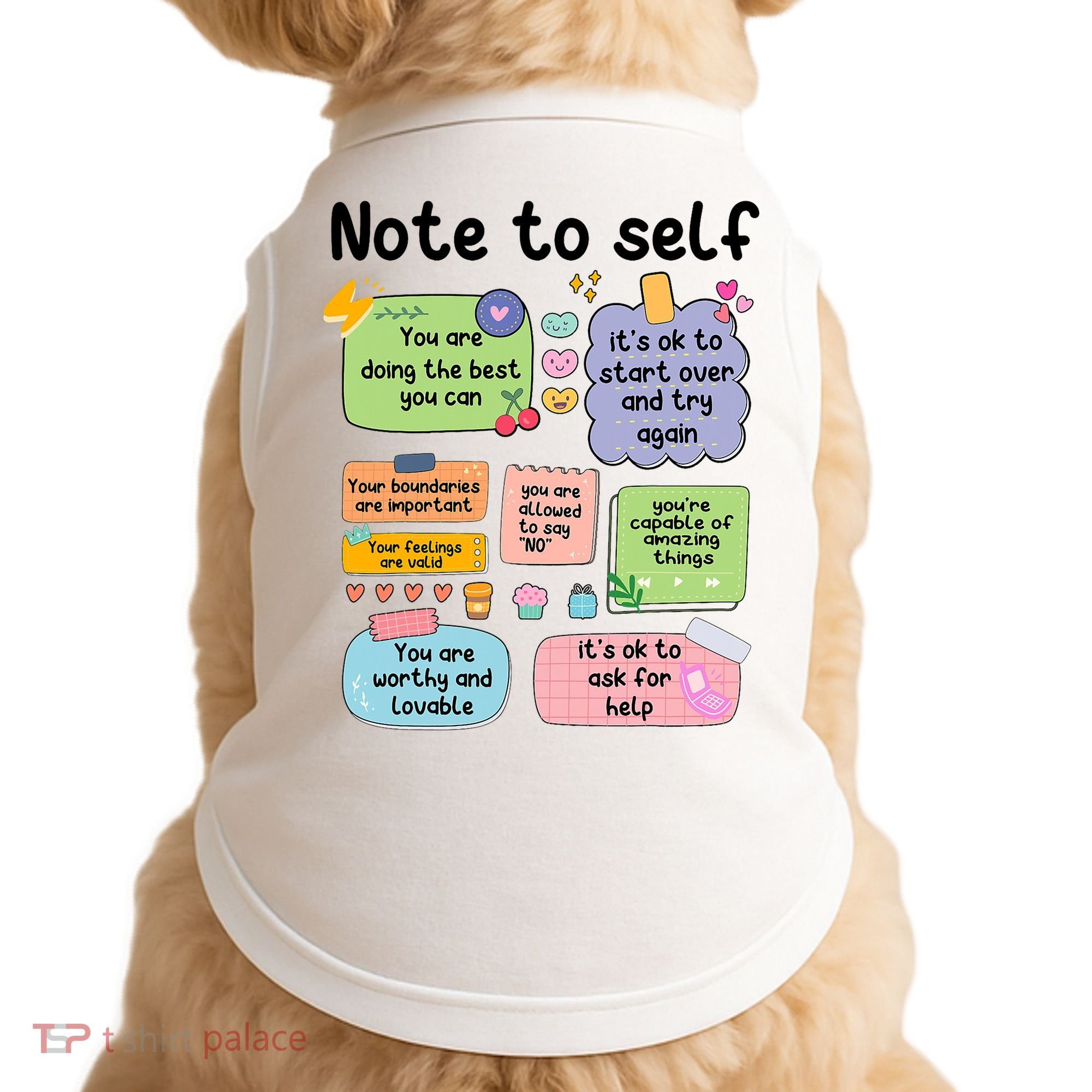 Counselor Note To Self Mental Health School Psychologist Doggie Tank