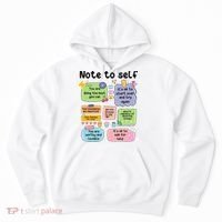 Counselor Note To Self Mental Health School Psychologist Hoodie thumb 0