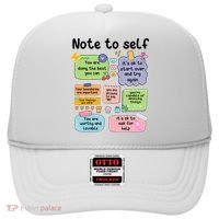 Counselor Note To Self Mental Health School Psychologist Hat thumb 0