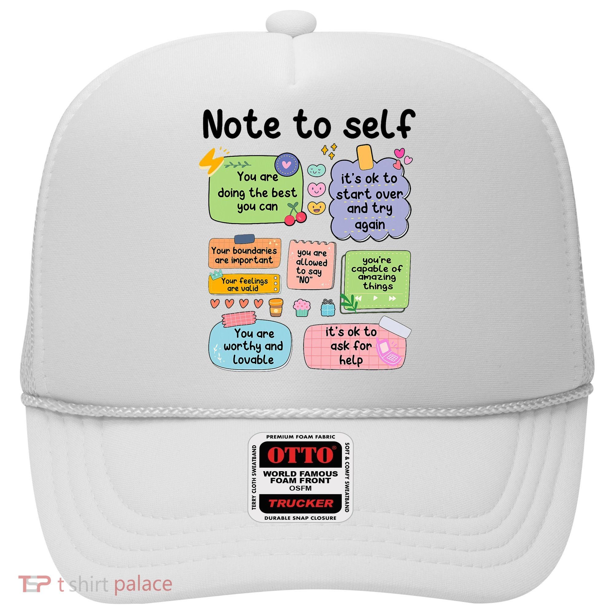 Counselor Note To Self Mental Health School Psychologist Hat