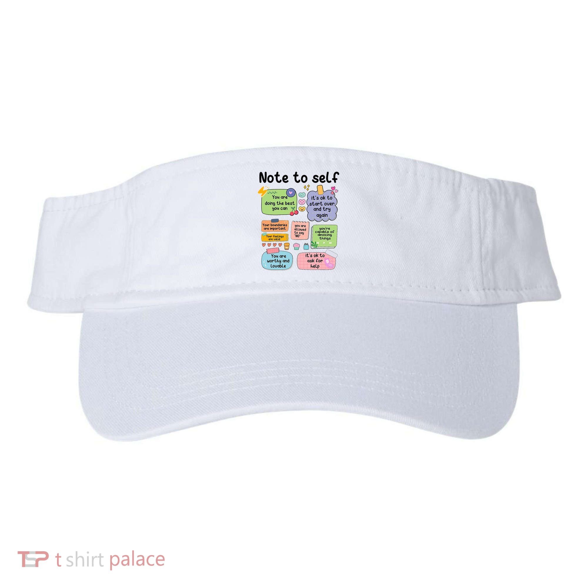 Counselor Note To Self Mental Health School Psychologist Visor