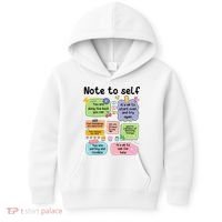 Counselor Note To Self Mental Health School Psychologist Kids Hoodie thumb 0