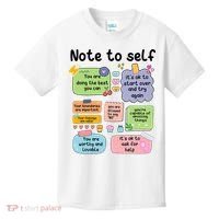 Counselor Note To Self Mental Health School Psychologist Kids T-Shirt thumb 0