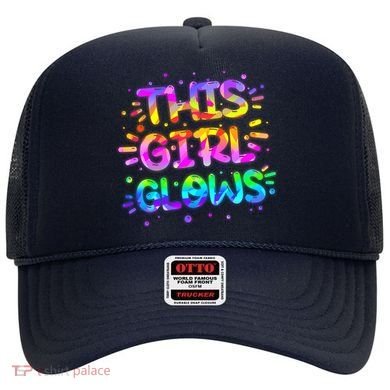 Cute Neon This Girl Glows Hat