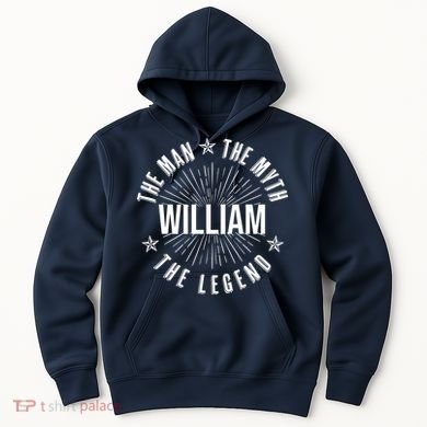 Custom Name The Man The Myth The Legend Hoodie