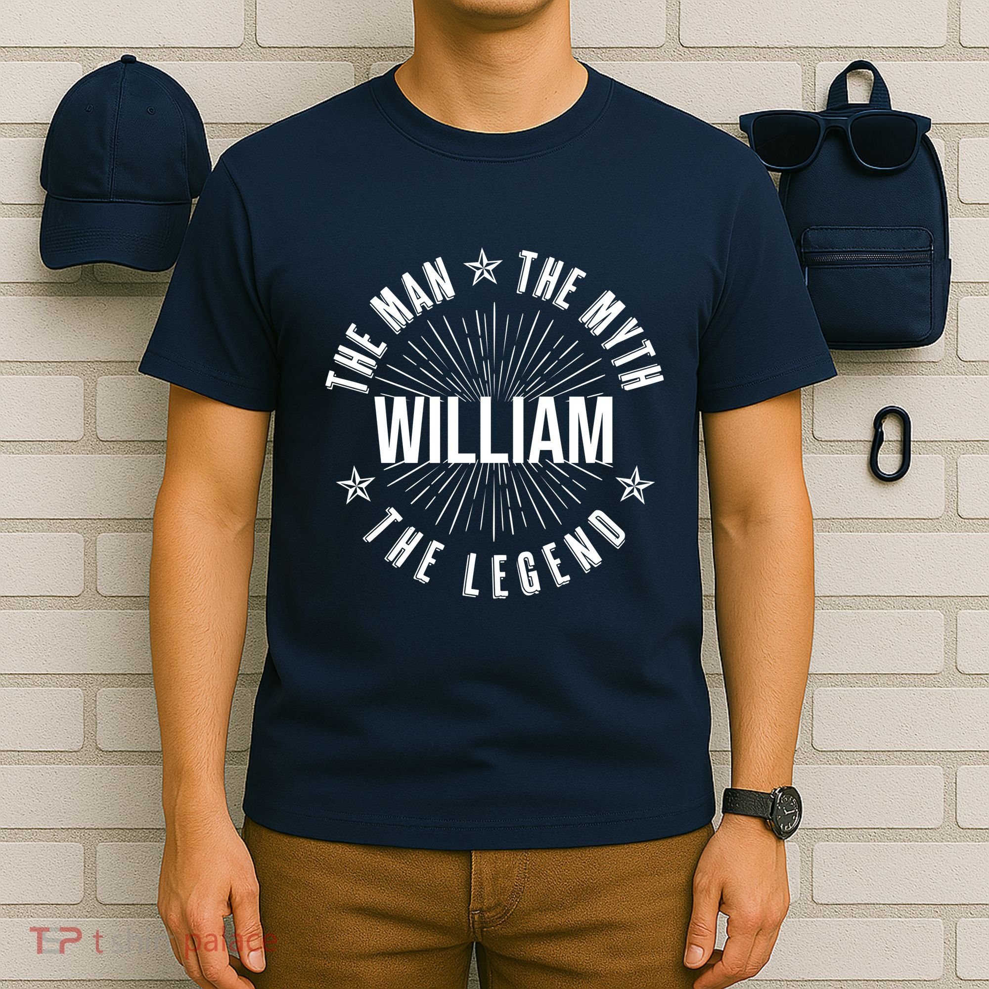 Custom Name The Man The Myth The Legend T-Shirt