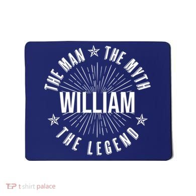 Custom Name The Man The Myth The Legend Mousepad