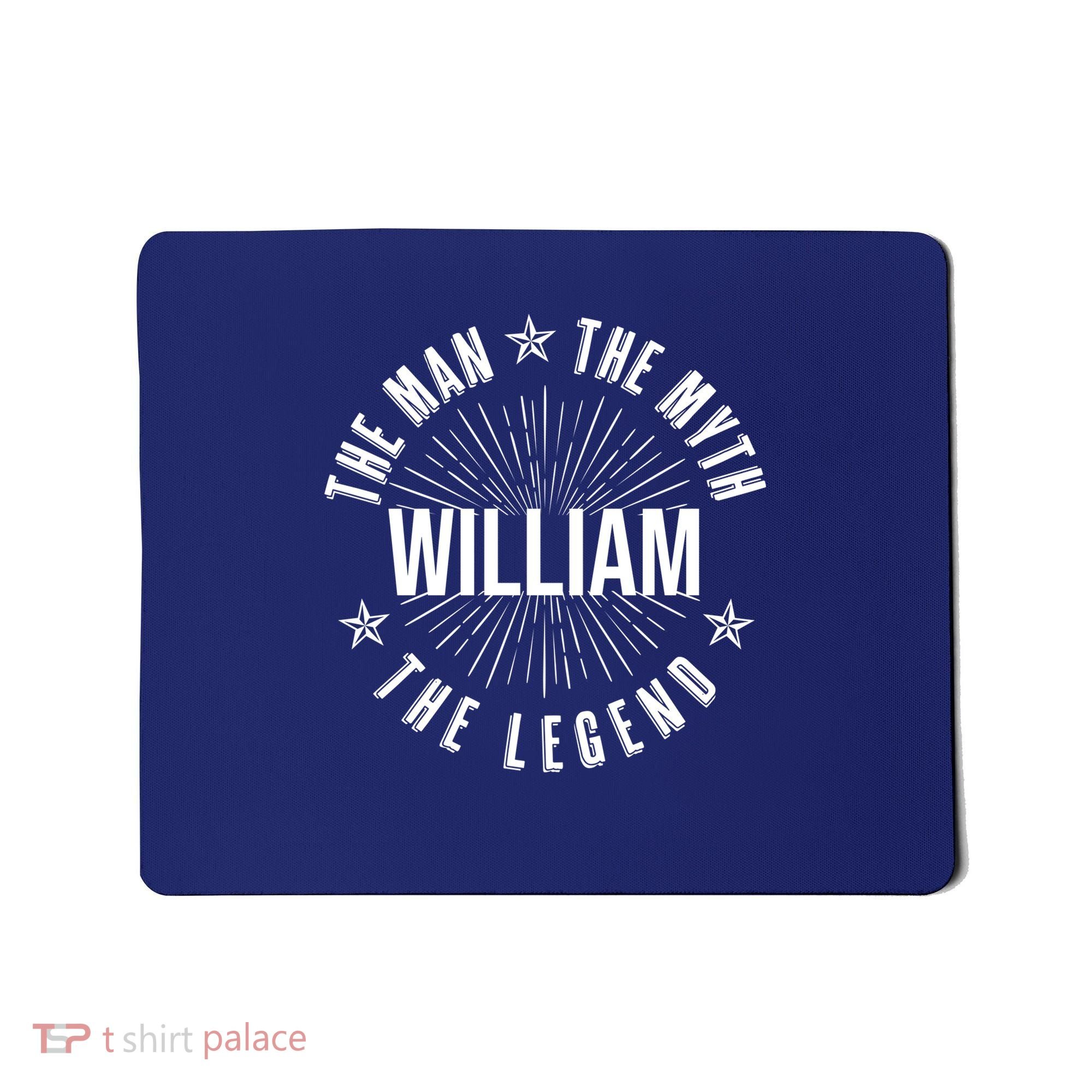 Custom Name The Man The Myth The Legend Mousepad