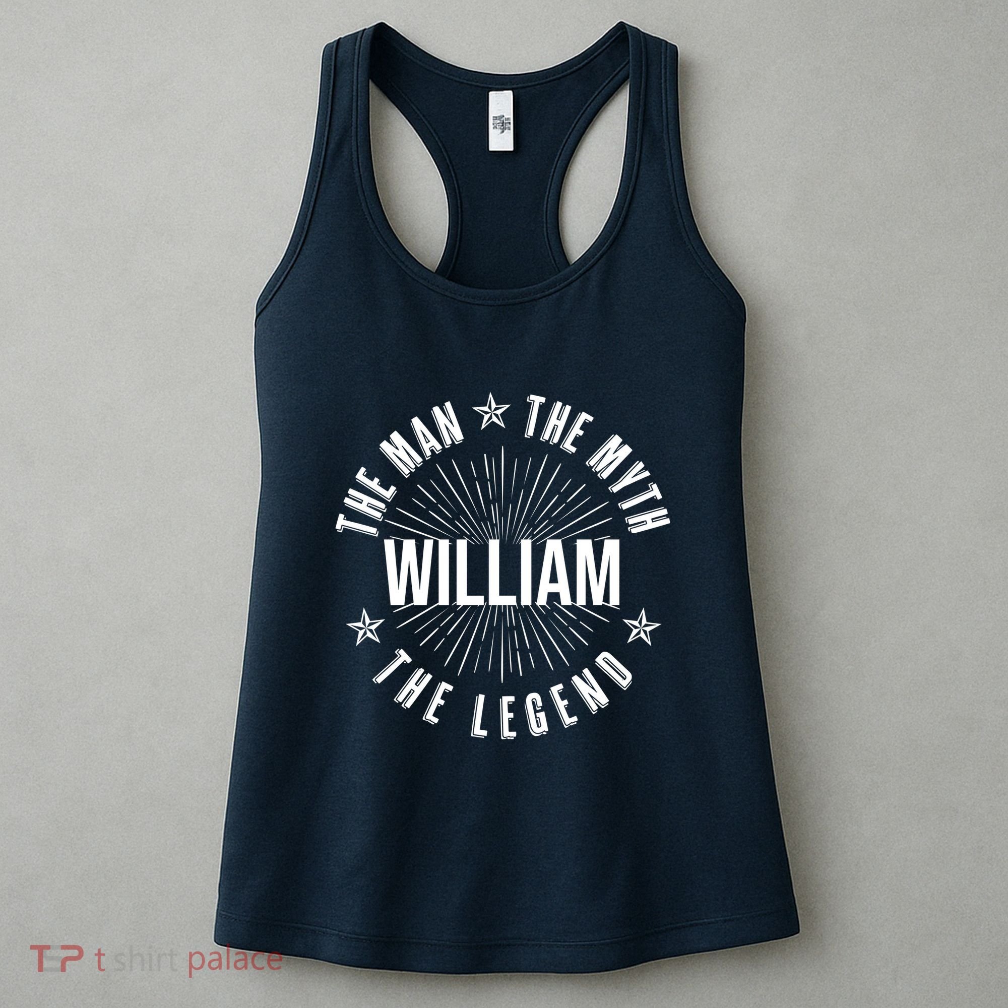 Custom Name The Man The Myth The Legend Women's Tank Top