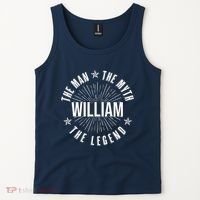 Custom Name The Man The Myth The Legend Tank Top thumb 2