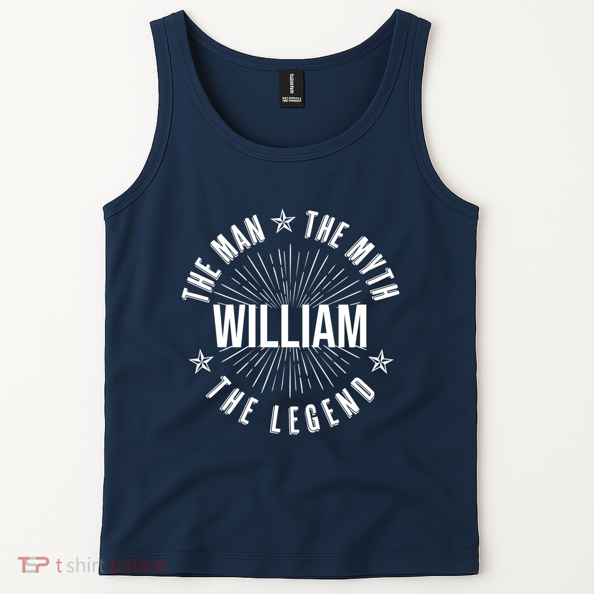 Custom Name The Man The Myth The Legend Tank Top