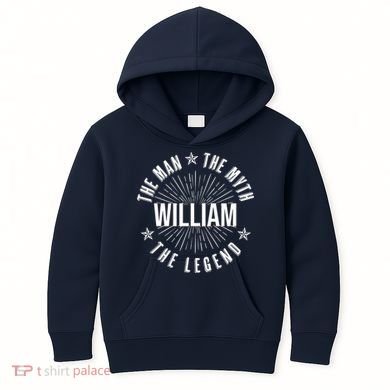 Custom Name The Man The Myth The Legend Kids Hoodie