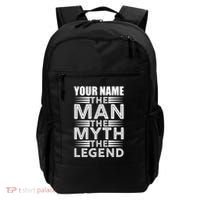 Custom Name The Man The Myth The Legend Backpack thumb 0