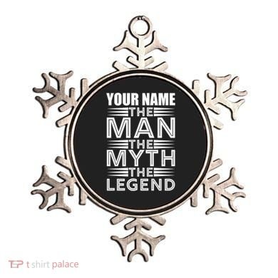 Custom Name The Man The Myth The Legend Ornament