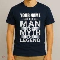 Custom Name The Man The Myth The Legend T-Shirt thumb 3