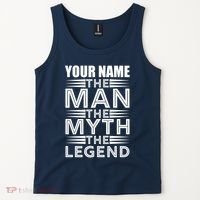 Custom Name The Man The Myth The Legend Tank Top thumb 2