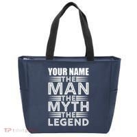 Custom Name The Man The Myth The Legend Tote Bag thumb 0