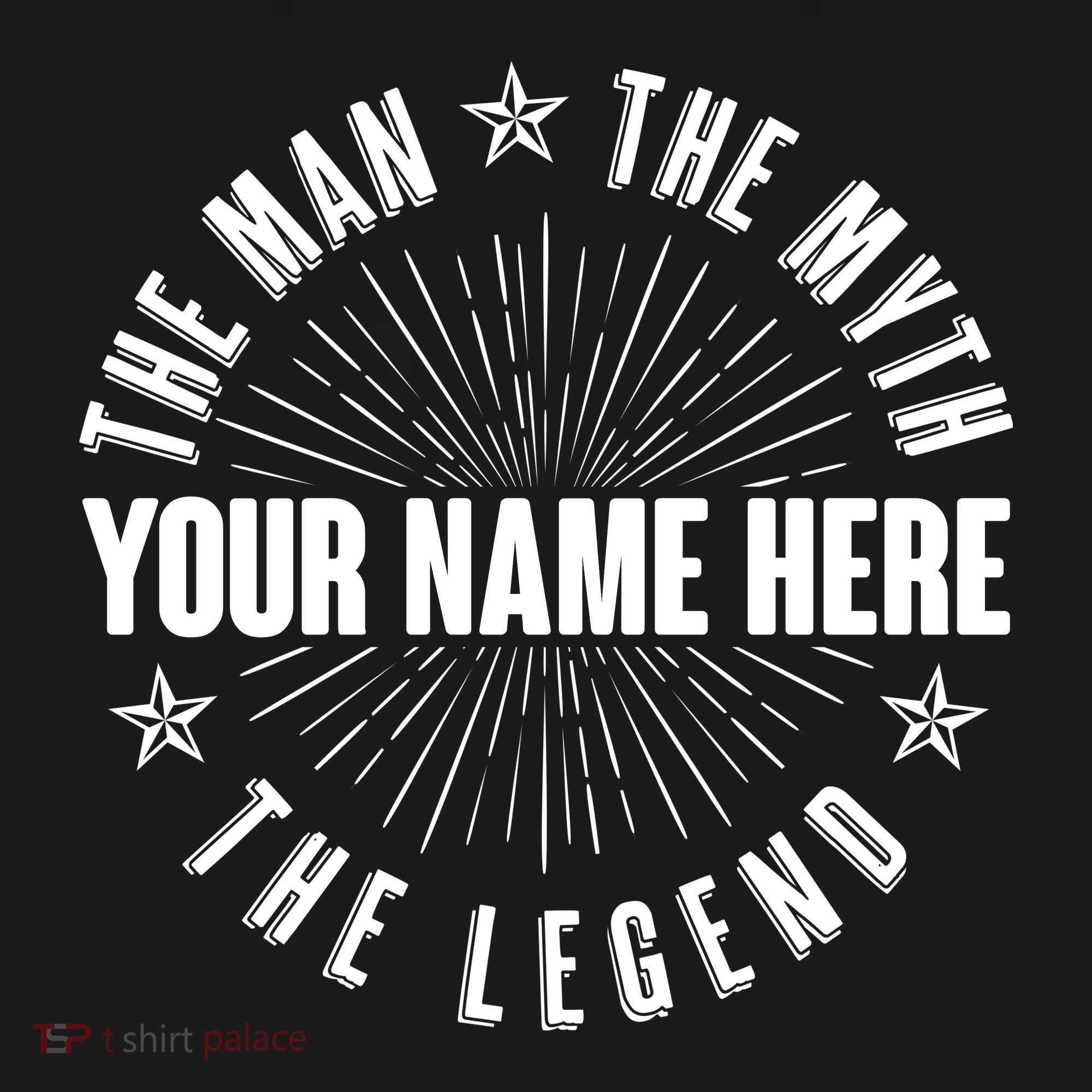 Custom Name The Man The Myth The Legend Backpack