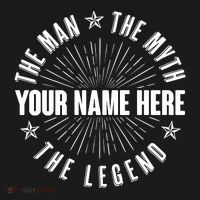 Custom Name The Man The Myth The Legend Ornament thumb 1