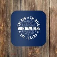 Custom Name The Man The Myth The Legend Coaster thumb 0